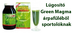 lúgosító klorofill, green magma, lúgosítás