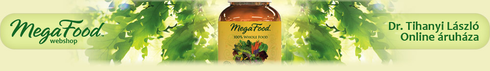 MegaFood Online webáruház. MegaFood természetes vitaminok és gyógygomba kivonatok. C-vitamin és D3-vitamin, ganoderma lucidum (pecsétviaszgomba), maitake (bokrosgomba), cordyceps (hernyógomba).
