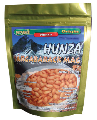 HUNZA Sárgabarack mag Origin 200 g