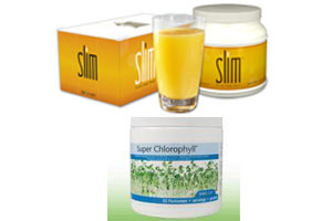Bios Life Slim és Super Chlorophyll + ajándék Unicity shaker