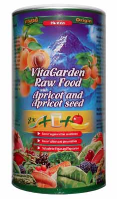 VitaGarden Raw Food sárgabarackkal és sárgabarackmaggal 500 g