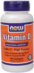 NOW Vitamin D-3 1000IU 180db