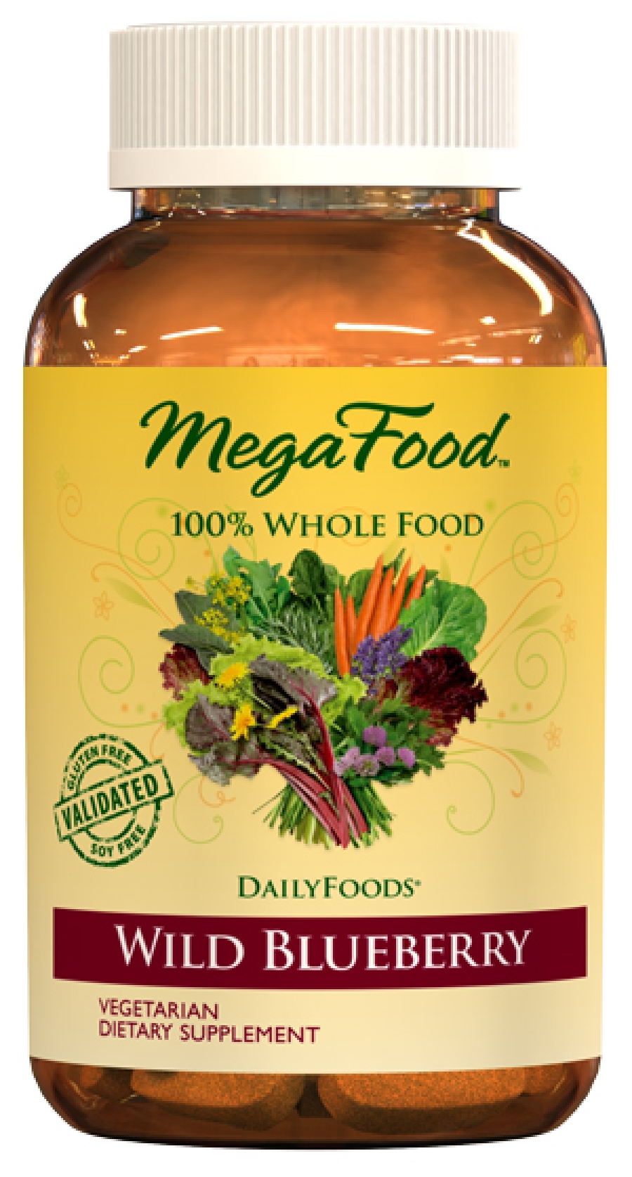 MegaFood Wild Blueberry 60 db tabletta